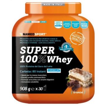 Super100%whey tiramisu'908g