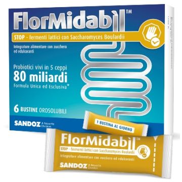 Flormidabil stop 6 bustine orosolubili 1,5 g