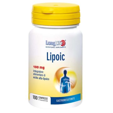 Longlife Lipoic 100mg 100capsule