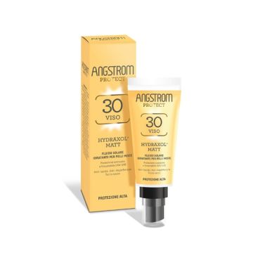 Angstrom Protect Hydraxol Matt fluido viso pelli miste SPF 30 40 ml
