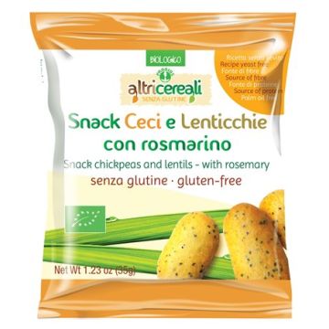 Altricereali Snack Ceci E Lenticchie Con Rosmarino 35g