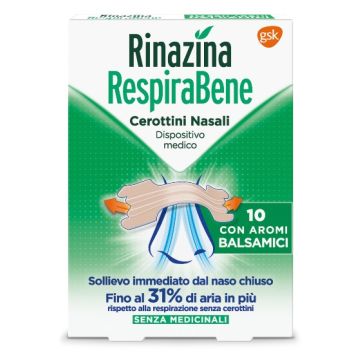 Rinazina Respirabene Balsamo 10pezzi