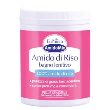 Euphidra AmidoMio Bagno Lenitivo All'Amido Di Riso in Polvere 200 g