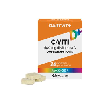 Massigen viti c masticabile 500mg 24 compresse