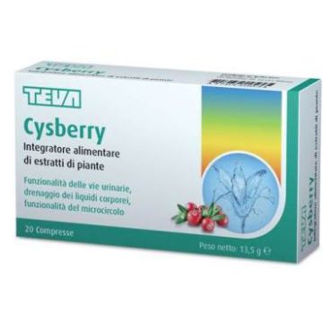 Cysberry 20 Compresse Teva