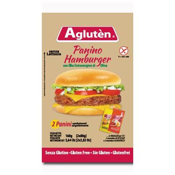 Agluten panino hamburger 160g