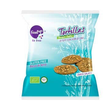 Tortillas di teff con semi di lino 35 g