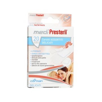 Medipresteril cerotti estensibili assortiti 2 formati 12 cerotti 7 x 2 + 8 cerotti 7 x 3,8