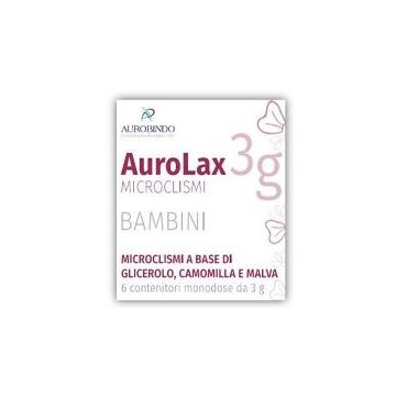 Microclismi per bambini aurolax 6 contenitori 3 g