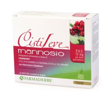Cistileve mannosio 12 Bustine fdr