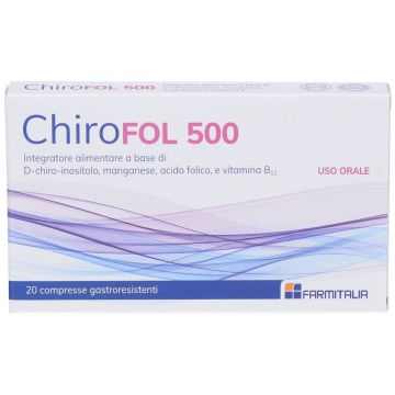 Chirofol 500 Integratore Fertilità 20 Compresse