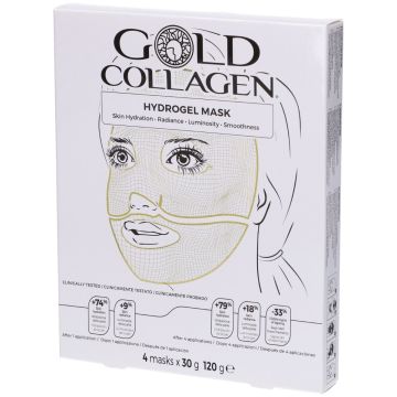 Gold Collagen Hydrogel Mask 4 Maschere
