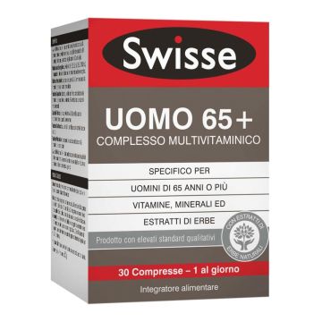 Swisse Uomo 65+ Multivitaminico 30 Compresse