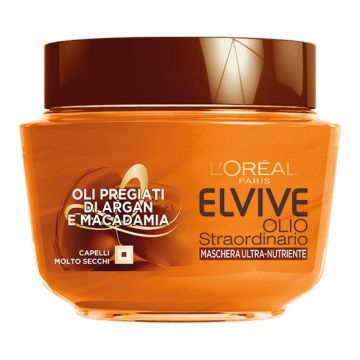ELVIVE - Olio Straordinario Di Jojoba - Maschera Per Capelli Molto Secchi 300 Ml