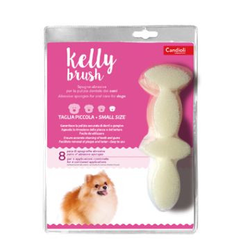 Kelly Brush Spugnetta Piccola Per Pulizia Dentale Cani 16 Pezzi