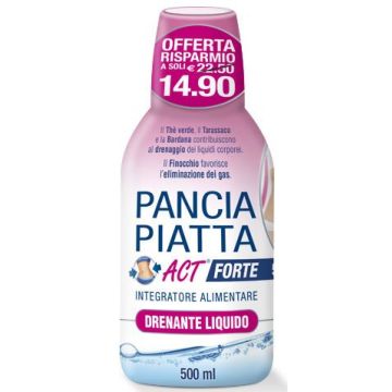 Pancia piatta act forte 500ml