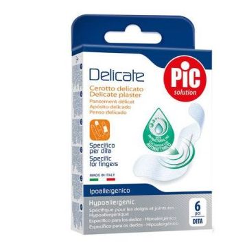 Pic Solution Delicate Cerotto Dita 6 Pezzi