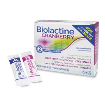 Biolactine cranberry 10+10 Bustine