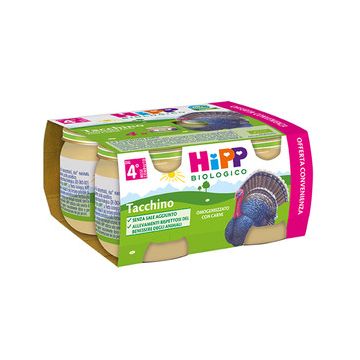 Hipp Bio Omog Tacchino 80g 4pezzi