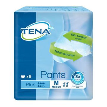 Tena pants plus pann m 9 pezzi