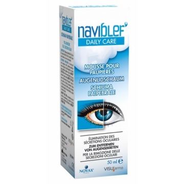 Naviblef daily care schiuma palpebrale 50ml