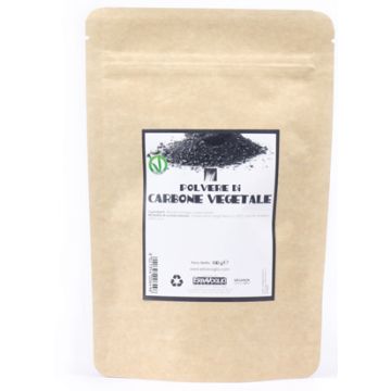 Carbone vegetale polvere 100g