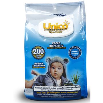Unico Salv Umidif Pop Up 200pezzi