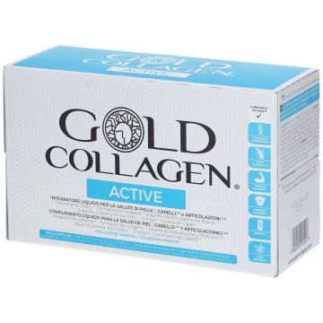 Gold Collagen Active Integratore 10 Flaconcini