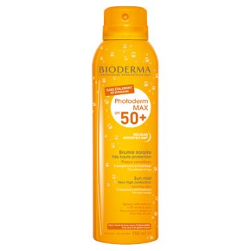 Photoderm max brume spray trasparente spf50+