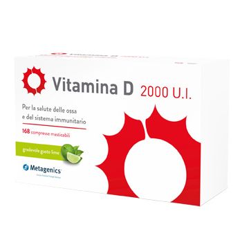 Vitamina D 2000 U.I. 168 Compresse Masticabili