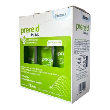 Humana Prereid Liquido Agrumi 3 x 250 ml