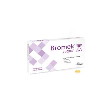 Bromek Retard - 20 Compresse: Trattamento Efficiente e Costante.