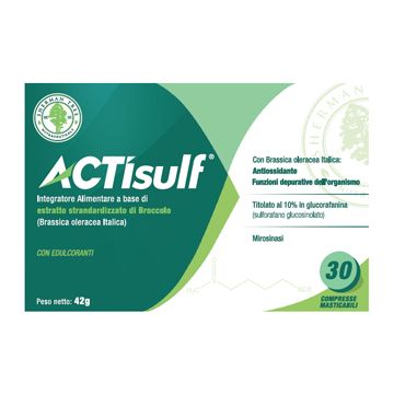 Actisulf 600mg 30compresse Mastic