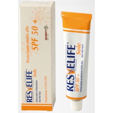 Resvelife Sole Crema Solare Viso SPF 50+ Pelle Intollerante 30 ml