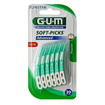 Gum Soft Picks Advanced Scovolino Large 30 Pezzi