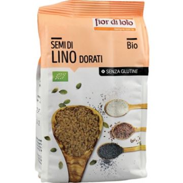 Fior di Loto Semi Lino Dorato Bio Senza Glutine 400g
