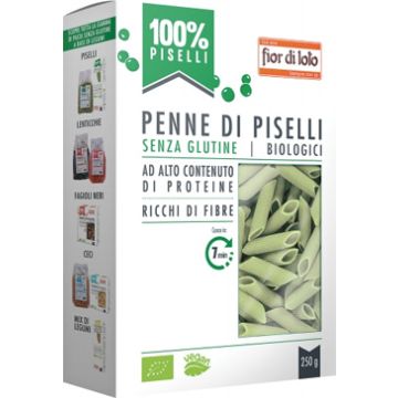 Penne piselli verdi senza glutine 250 g