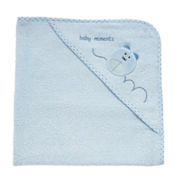 Accappattoio Chicco 48200 spugn azzurro 0m+