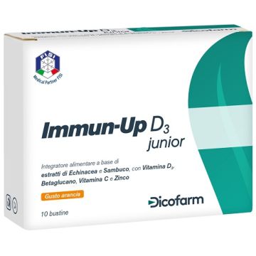 Immun-Up D3 Junior 10 Bustine 3g