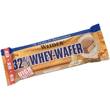 Weider 32% whey barretta wafer nocciola 35 g