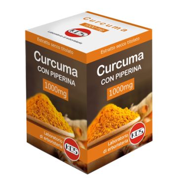 Curcuma+piperina 30compresse 1g Kos