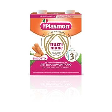 Plasmon Nutrimune Stage 3 Biscotto Liquido 2x500 ml