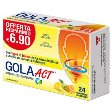 Gola act miele limone 62,4g