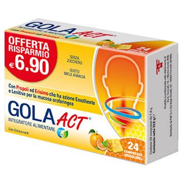 Gola act miele arancia 62,4g