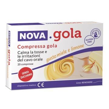 Nova Gola 20 Compresse Miele/limone