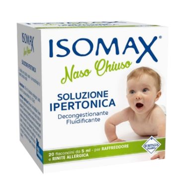 Isomax Naso Chiuso 20 Flaconcini Ipertonici 5ml Soluzione
