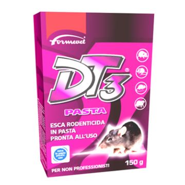 Dt3 pasta rodenticida 15 Bustine