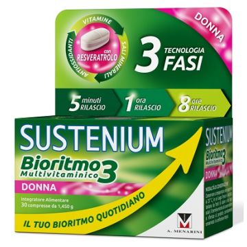 Sustenium bioritmo3 donna 30 compresse