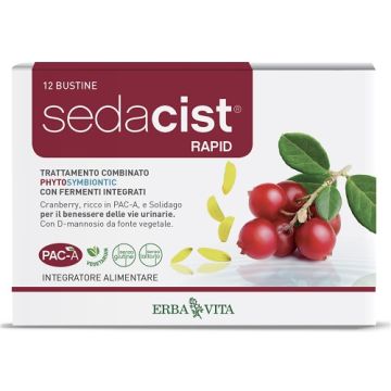 Erba vita sedacist rapid integratore alimentare 6+6 bustine
