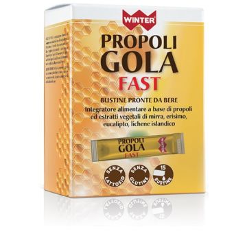 Winter propoli gola fast15 Bustine